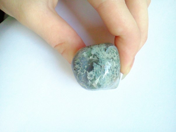 Энергия камней № 80 Хризопраз (окатанный камень) фото, обсуждение
